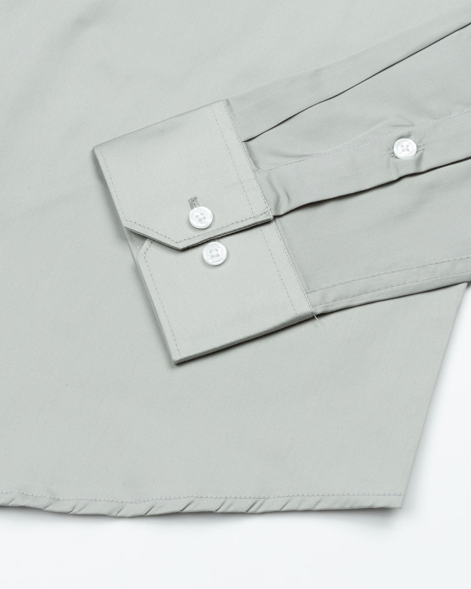 Braun Olive Plain Cotton Shirt - John Ellies