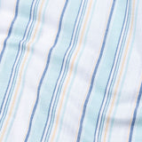 Caevor Green Strips Linen Shirt - John Ellies