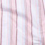 Caevor Pink Strips Linen Shirt - John Ellies