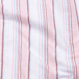 Caevor Pink Strips Linen Shirt - John Ellies