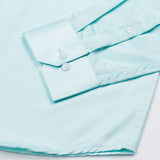 Zephan Cyan Premium Satin Shirt - John Ellies