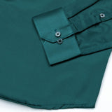Zephan Green Premium Satin Shirt - John Ellies