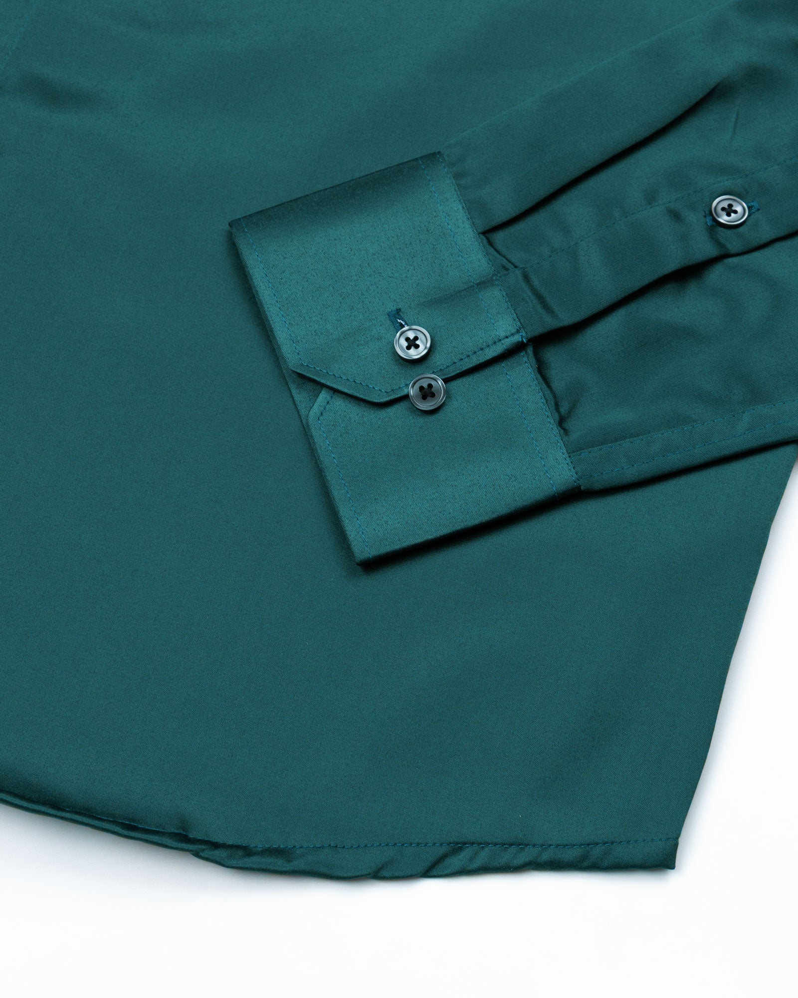 Zephan Green Premium Satin Shirt - John Ellies