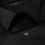 Jet Black Premium Giza Cotton Shirt