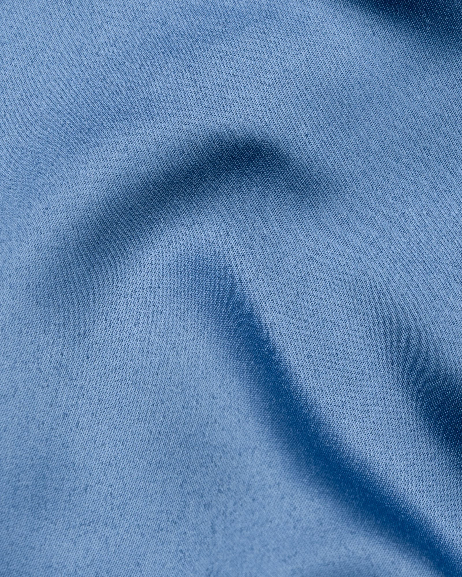 Zephan Blue Premium Satin Shirt - John Ellies
