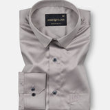 Zephan Tan Premium Satin Shirt - John Ellies