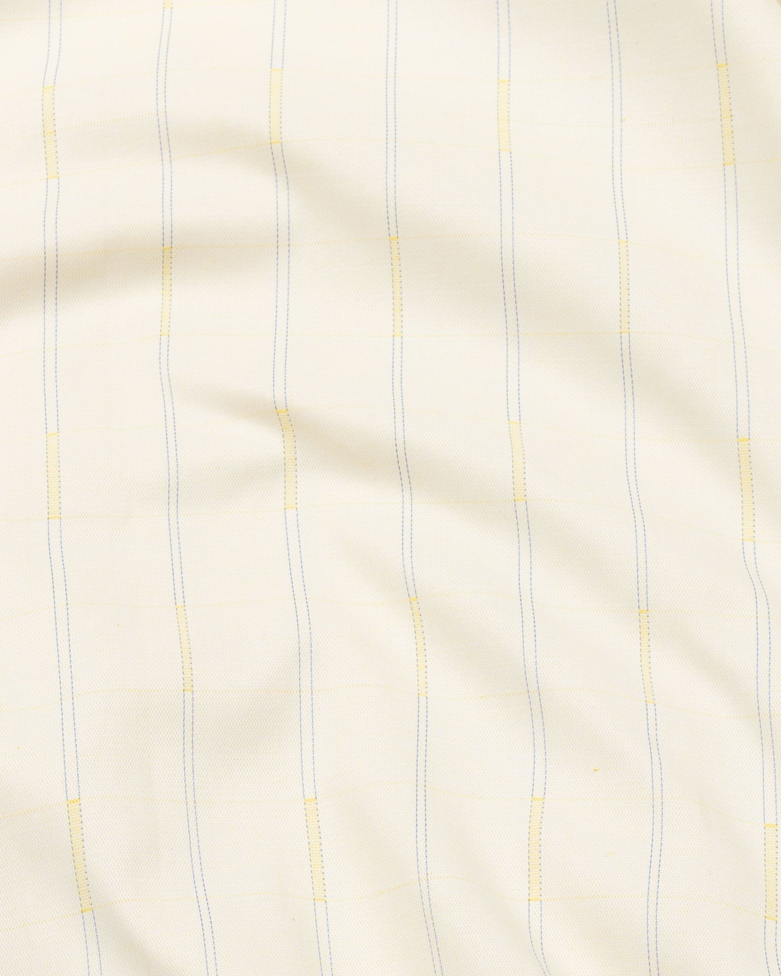 Biscay Yellow Stripes Cotton Shirt - John Ellies