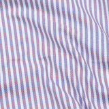 Biscay Blue Stripes Cotton Button Down Shirt - John Ellies