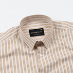 Biscay Yellow Multi Stripes Cotton Shirt - John Ellies