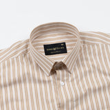Biscay Yellow Multi Stripes Cotton Shirt - John Ellies