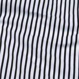Biscay Black Stripes Cotton Shirt - John Ellies