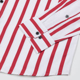 Tron Red Stripes Cotton Shirt - John Ellies