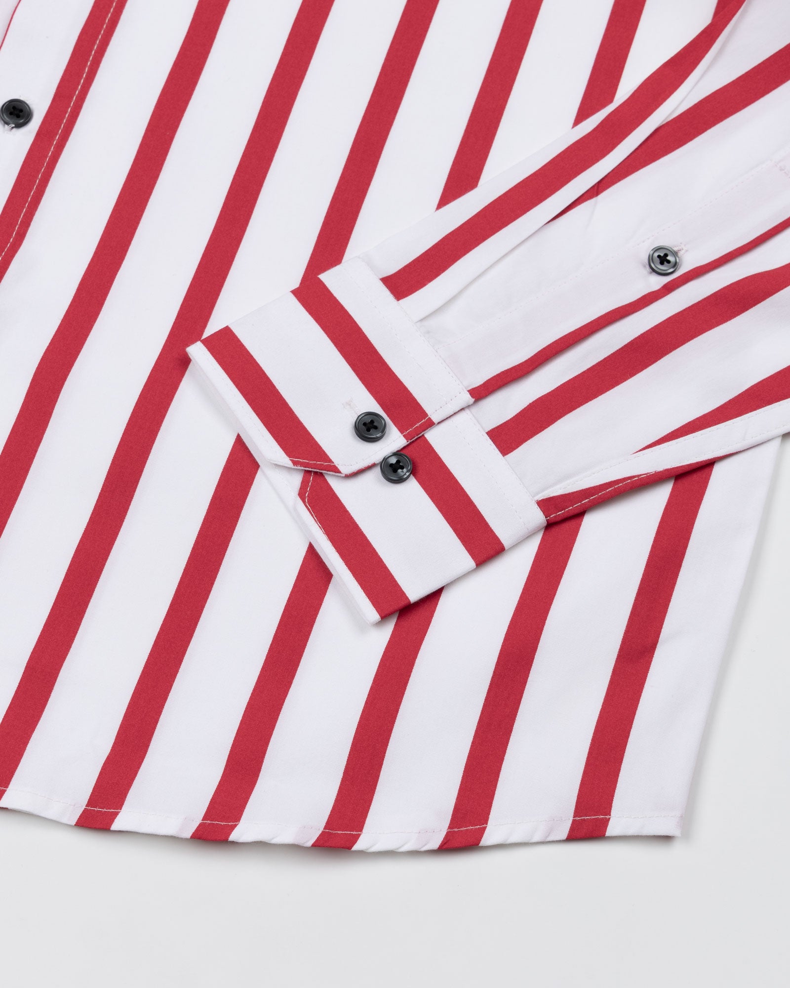 Tron Red Stripes Cotton Shirt - John Ellies