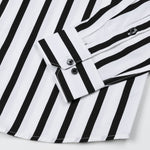 Tron Black Stripes Cotton Shirt - John Ellies