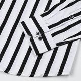 Tron Black Stripes Cotton Shirt - John Ellies