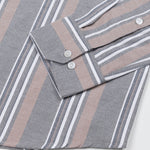 Praxis Black Stripe Oxford Cotton Shirt - John Ellies