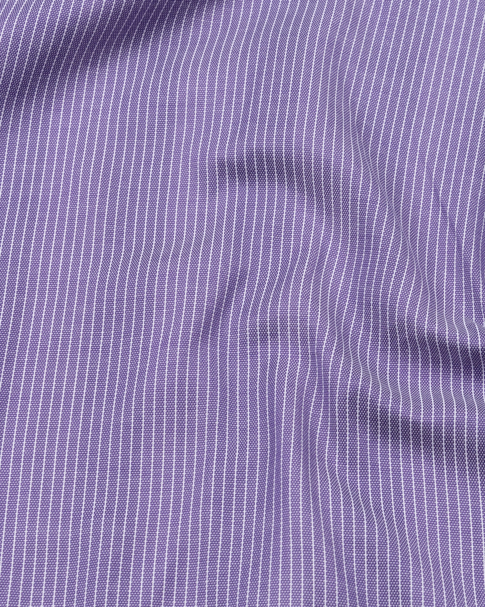 Kipra Purple Stripes Cotton Button Down Shirt - John Ellies