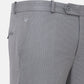 Mance Grey Textured Formal Cotton Pant - John Ellies