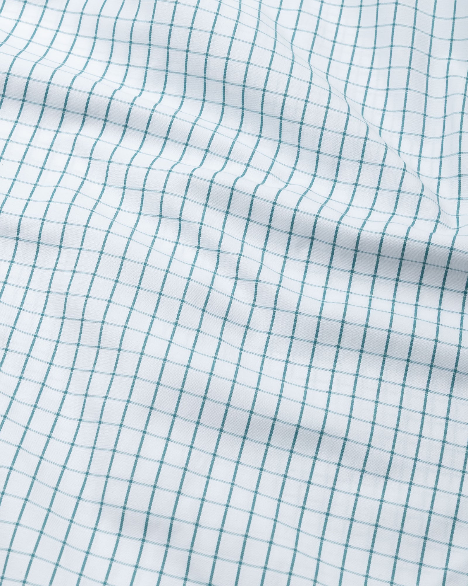 Cero Green Check Cotton Shirt - John Ellies