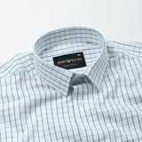 Cero Green Check Cotton Shirt - John Ellies