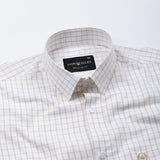 Cero Brown Check Cotton Shirt - John Ellies