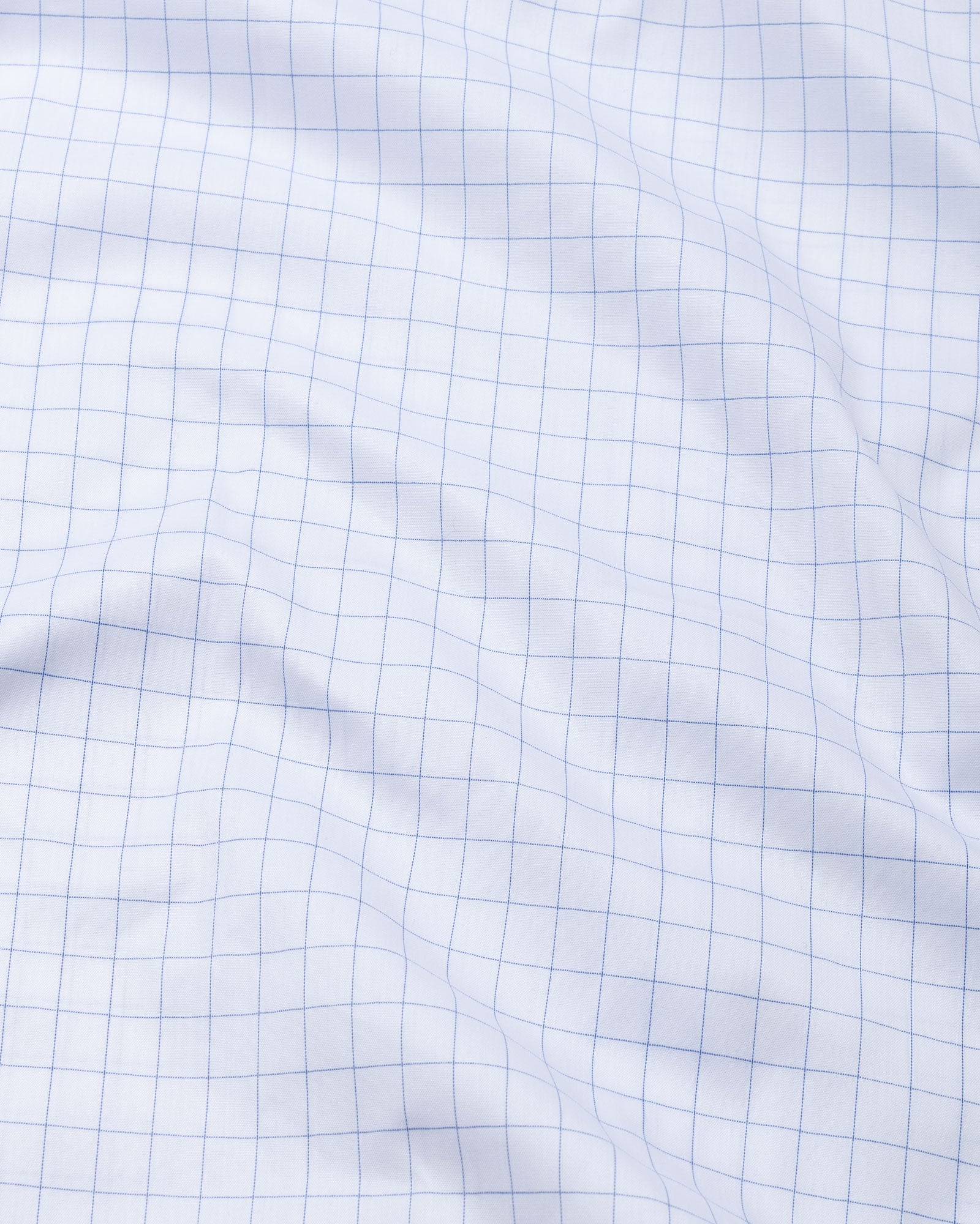 Cero Blue Check Cotton Shirt - John Ellies