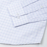 Cero Blue Check Cotton Shirt - John Ellies