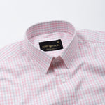 Blatz Pink Check Premium Cotton Shirt - John Ellies