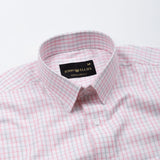 Blatz Pink Check Premium Cotton Shirt - John Ellies