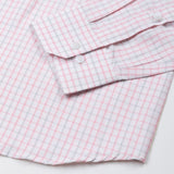 Blatz Pink Check Premium Cotton Shirt - John Ellies