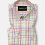Wreck Multicolor Check Button Down Cotton Shirt - John Ellies
