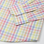 Wreck Multicolor Check Button Down Cotton Shirt - John Ellies