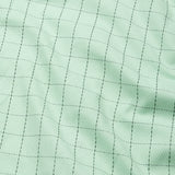 Wreck Lime Check Button Down Cotton Shirt - John Ellies