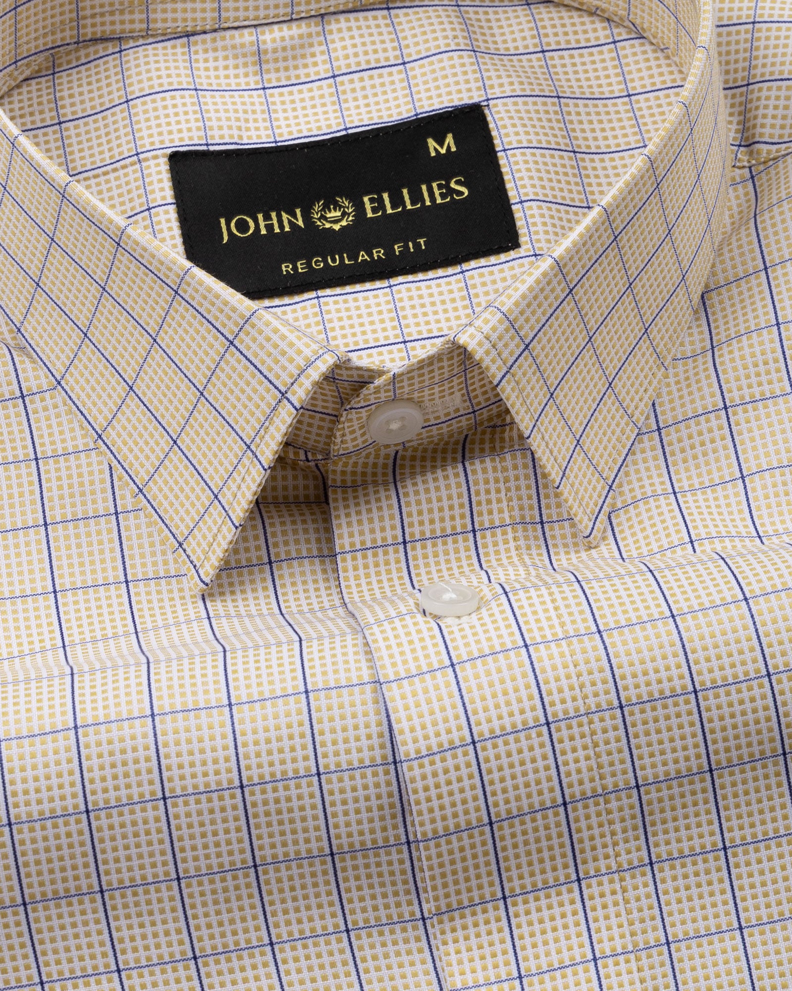 Blatz Brown Check Premium Cotton Shirt - John Ellies