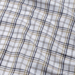 Riaot White Check Linen Shirt - John Ellies