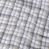 Riaot White Check Linen Shirt - John Ellies
