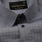 Sway Black Check Cotton Shirt - John Ellies