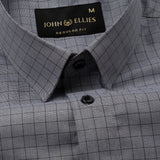 Sway Black Check Cotton Shirt - John Ellies
