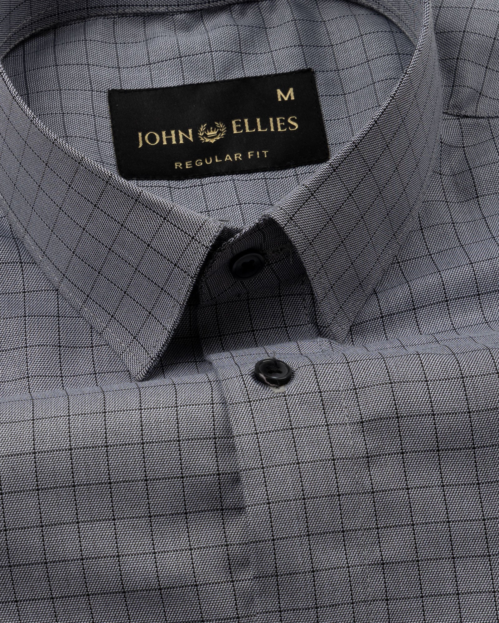 Sway Black Check Cotton Shirt - John Ellies