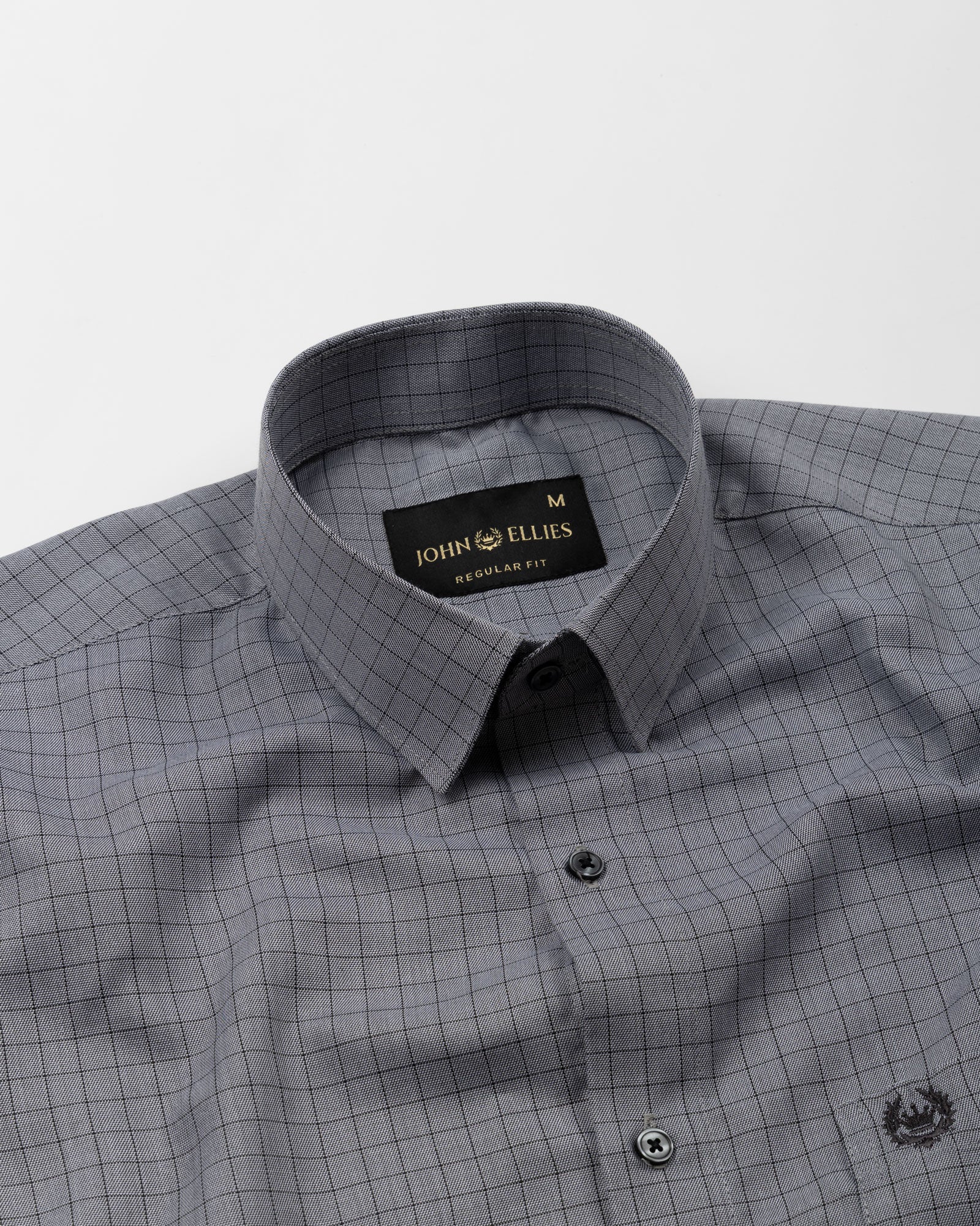 Sway Black Check Cotton Shirt - John Ellies