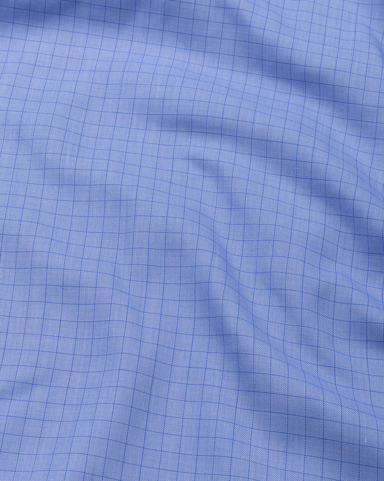 Sway Blue Check Cotton Shirt - John Ellies