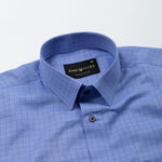 Sway Blue Check Cotton Shirt - John Ellies