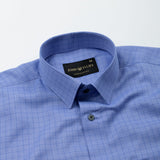 Sway Blue Check Cotton Shirt - John Ellies
