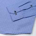 Sway Blue Check Cotton Shirt - John Ellies