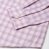 Recon Pink Check Cotton Shirt - John Ellies