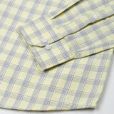 Recon Yellow Check Cotton Shirt - John Ellies