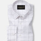 Finite White Check Cotton Shirt - John Ellies