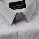 Finite Grey Check Cotton Shirt - John Ellies