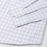 Deng Brown Check Cotton Shirt - John Ellies