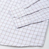 Deng Brown Check Cotton Shirt - John Ellies